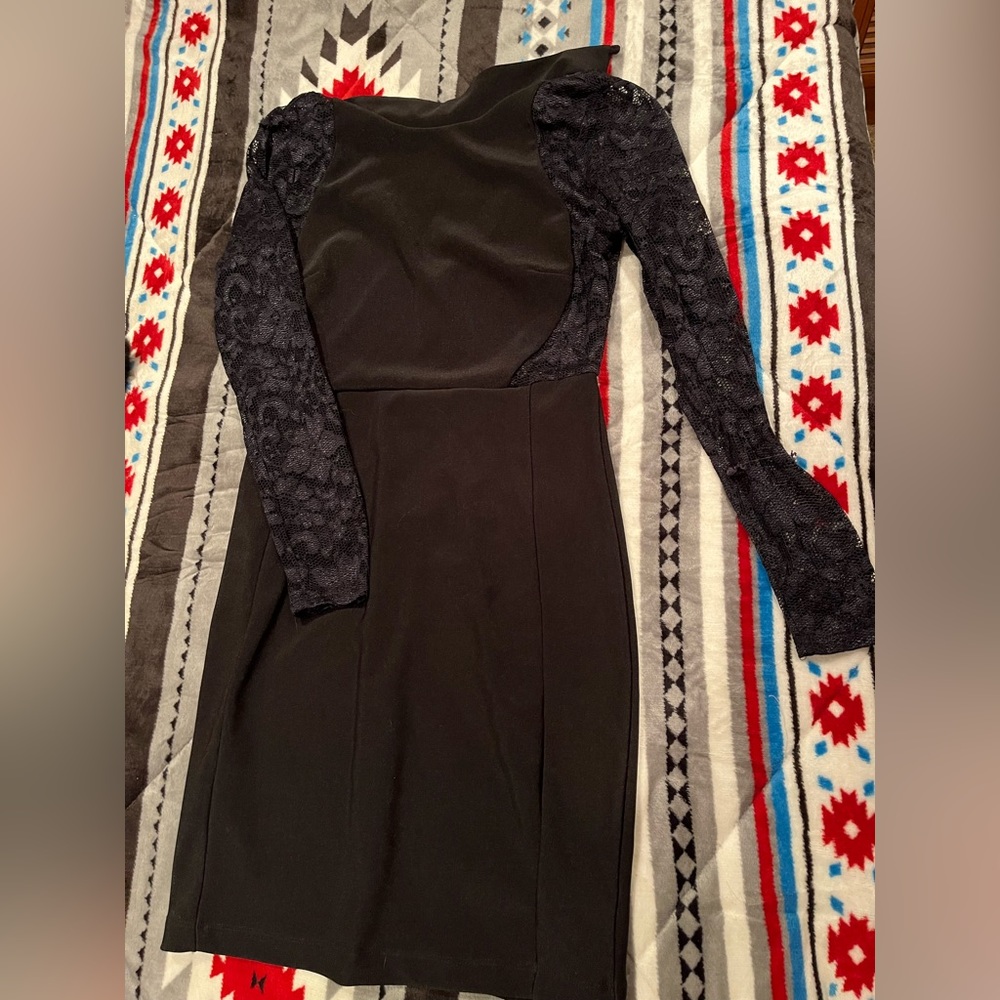 Formal black dress
